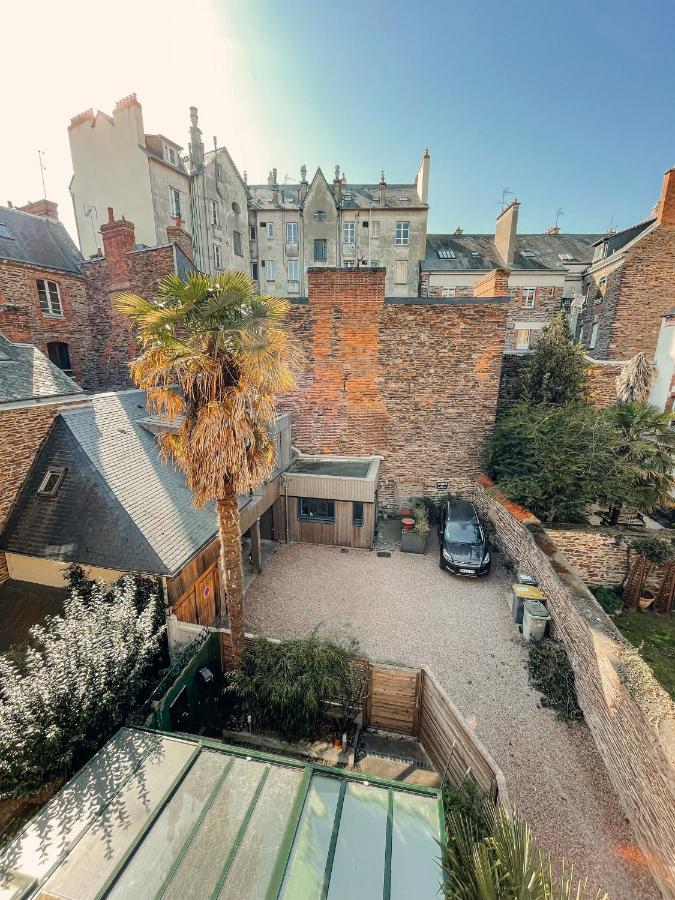 Garden Apparts Rennes Centre Gare Exterior photo