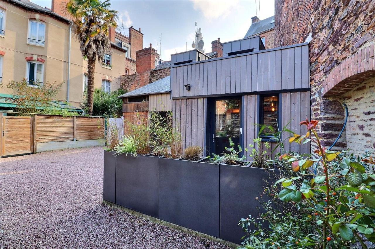 Garden Apparts Rennes Centre Gare Exterior photo